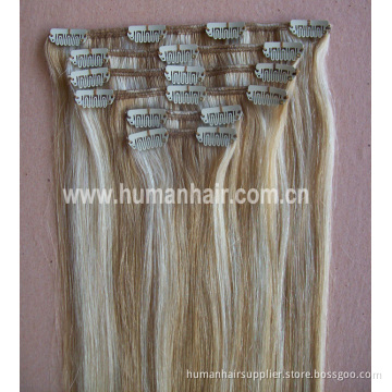 Clip in Hair Extension /Full Head Clip on Hair Extension/Remy Hair